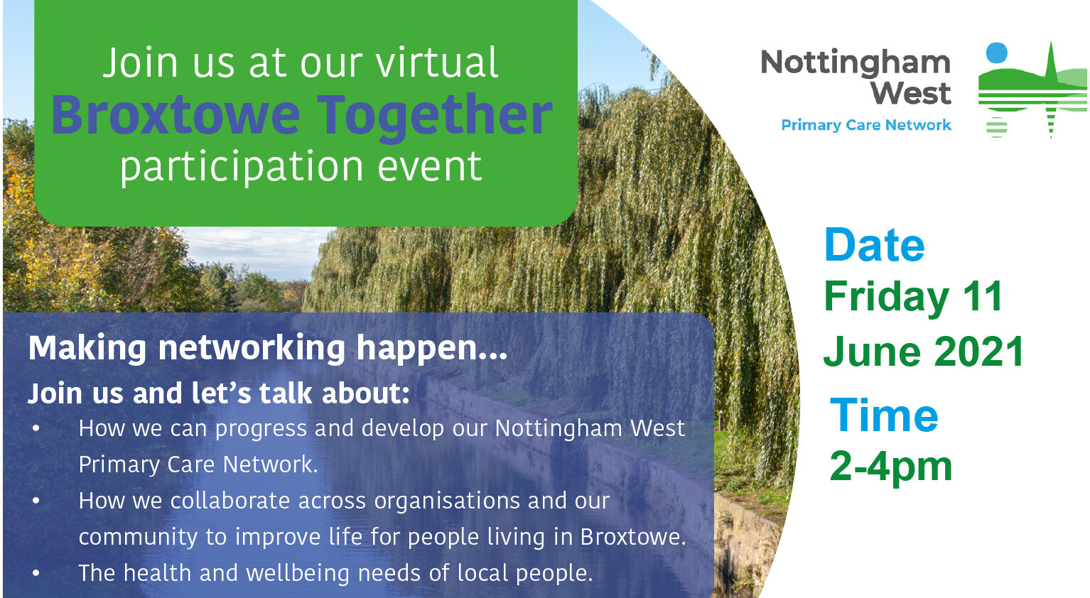 Broxtowe Together participation event poster