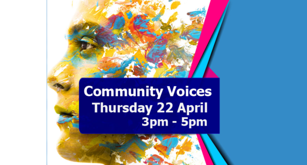 Community Voices poster