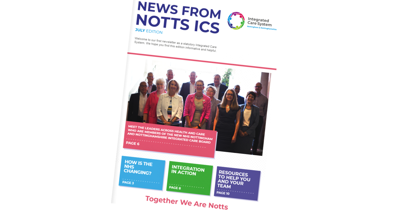 Screenshot of the magazine cover