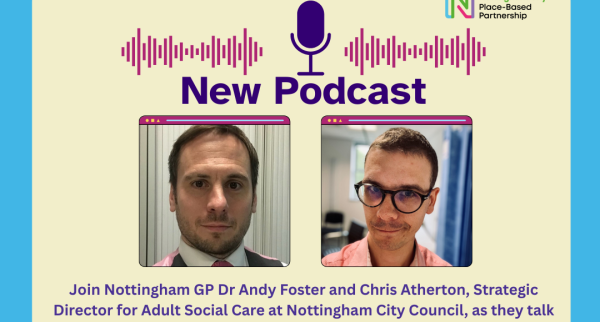 Dr Andy Foster and Chris Atherton from Nottingham City Council