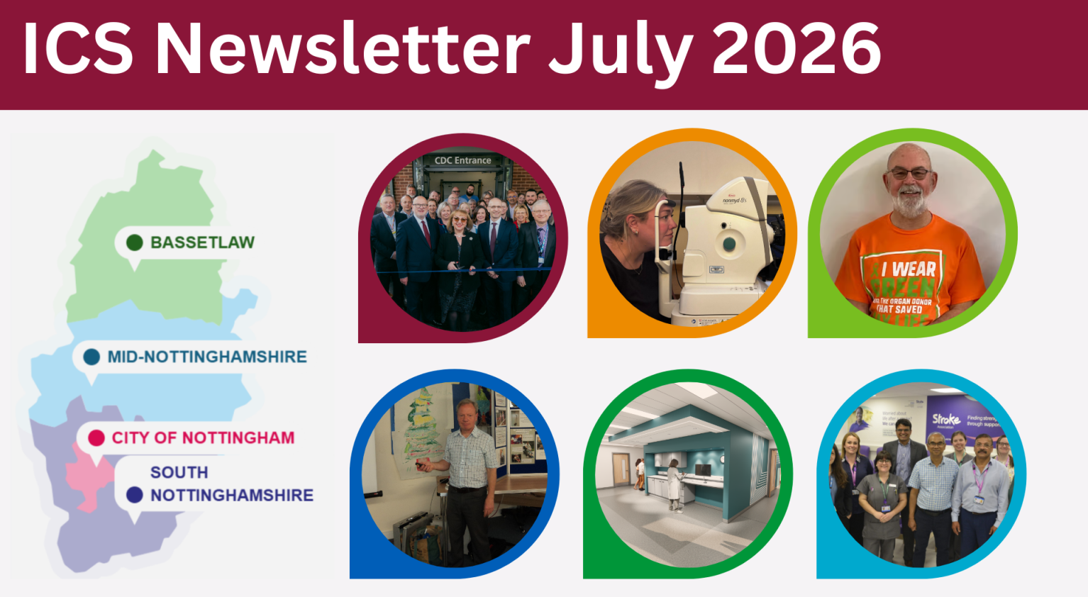 The cover image of the July 2026 ICS newsletter